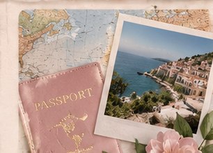 Illustrative travel keepsakes